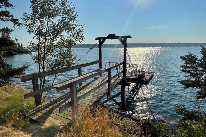 a bridge over a body of water