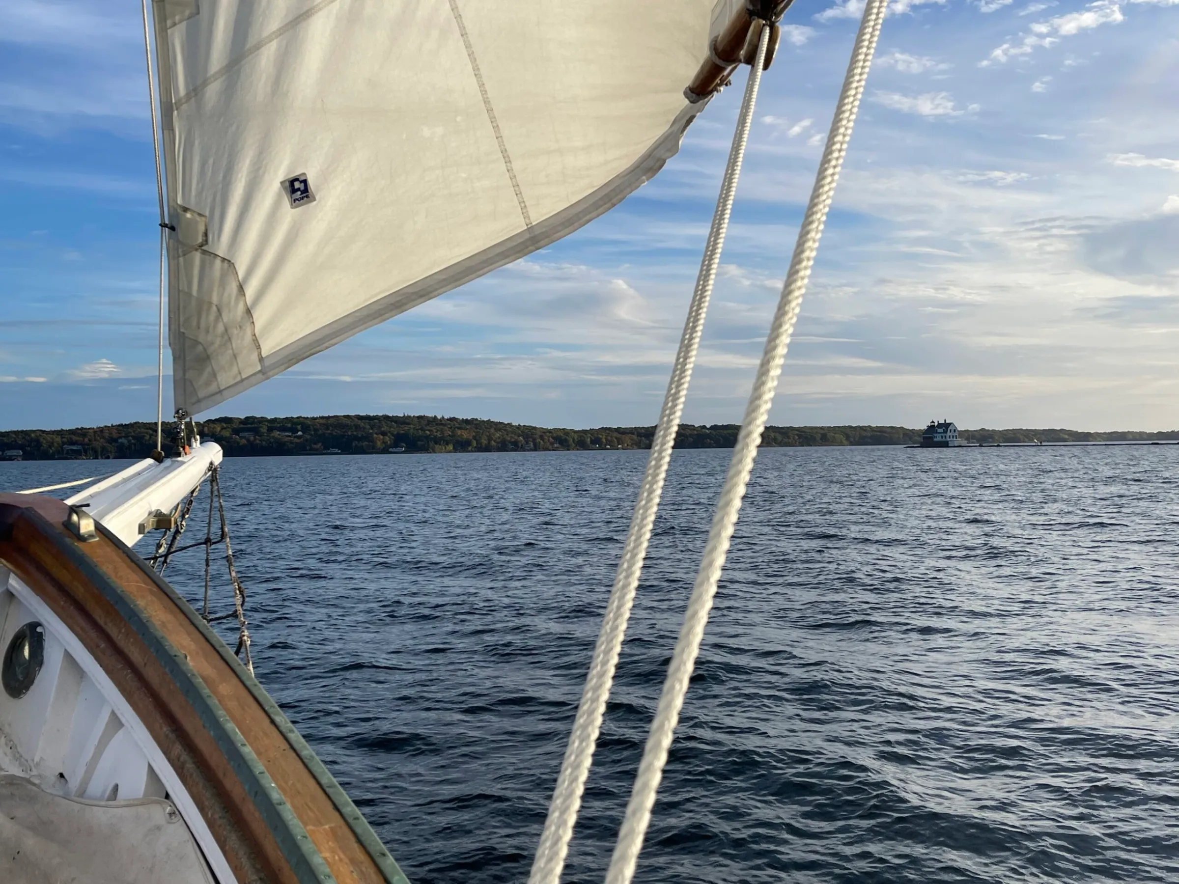 a boat on a body of water