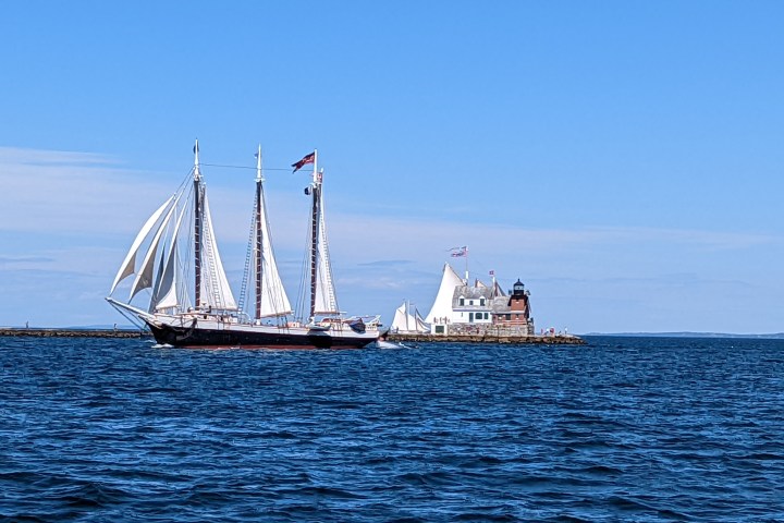 a large ship in a body of water